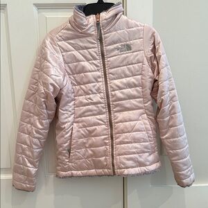 The North Face Light Pink reversible Jacket